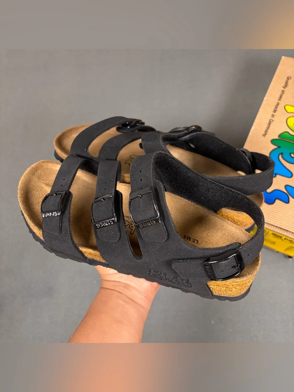 Birki's Triple Strap Comfort Sandals with Backstrap EU 37